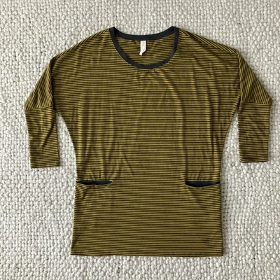 Vestido Camisa Chalet Manga 3/4 Mezcla Bambú Lagenlook XS Boho Artístico Cómodo Foto 1 de 4