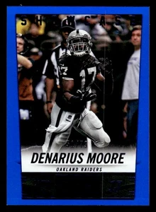 2014 Puntuación #159 Denarius Moore Escaparate Azul #d/79! RAIDERS - Imagen 1 de 2