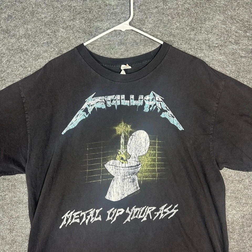 Camiseta Metallica Metal Up Your Ass 2017’ Negra XL Gráfica Banda Concierto Foto 1 de 4