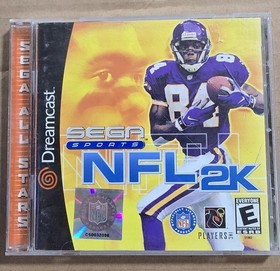 NFL 2K - Sega All Stars- Sega Dreamcast - CIB
