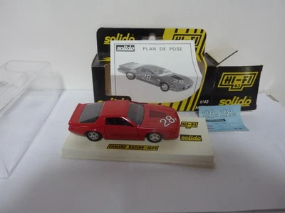 Solido Série HI FI Chevrolet Camaro racing - Photo 1/4