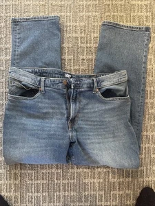 Lands End Square Rigger Traditional Fit Jeans 36 x 30 Distressed Comfort Waist - Bild 1 von 6