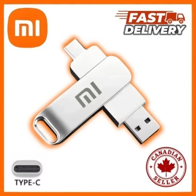 Flash Drive USB 3.2 Type-C 16TB 8TB 4TB 2TB High Speed OTG Memory Stick 2-in-1 - Image 1 of 4
