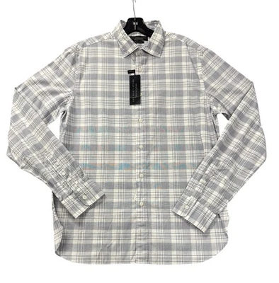 NUEVA Camisa de Vestir Elástica Azul The Men's Store at Bloomingdale's Talla X-Grande XL Foto 1 de 3