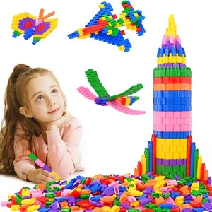 Kids 600pcs Set Building Blocks Construction Toy - Learning Playset STEM Educ... - Picture 1 of 7