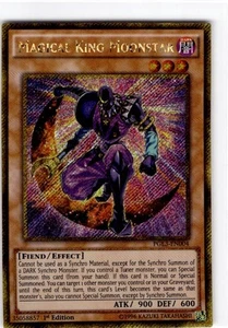 Yu-Gi-Oh 1st Infinite Gold Magical King Moonstar Gold Secret Rare #PGL3-EN004 - Picture 1 of 2