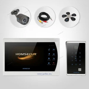 HOMSECUR 7" Video Door Phone Intercom System with CCTV Camera for Home Security - Picture 1 of 11