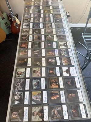 GAME OF THRONES Rittenhouse Set Of 111 BORDERED  AUTO SIGNED CARDS! BONUS LOT! - Image 1 of 4