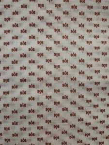 Pink BOWS TINY COTTON PRINT Quilt FABRIC Miniature Crafting 2.6 Y X 44" W - Picture 1 of 4