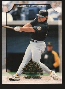 1998 Donruss Leaf Baseball #25 - Matt Stairs - Oakland Athletics 98-548 - Picture 1 of 2