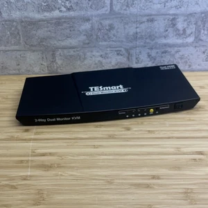 TESmart Dual Monitor HDMI KVM 4x2 - Picture 1 of 4