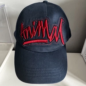 Unisex Navy Animal Embroidered Snapback ~ Adult Size ~ - Picture 1 of 9