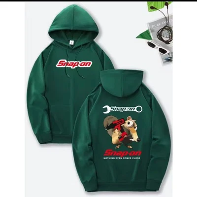 Толстовка с капюшоном Snap On Style Scratch Squirrel - Изображение 1 из 2