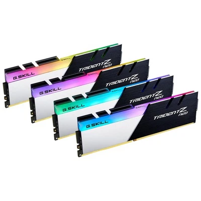 G.SKILL Trident Z Neo Series (Intel XMP) DDR4 RAM 32GB (4x8GB) 3600MT/s CL18-22- - Image 1 of 4