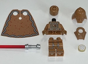 ✅ New LEGO Star Wars Minifigure Gingerbread Darth Vader Minifig SW1483 (40806) - Picture 1 of 4