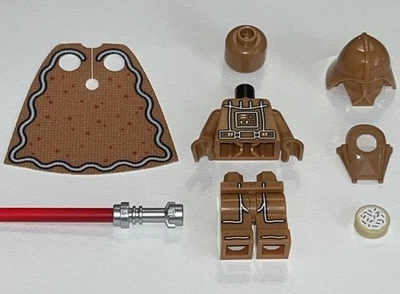 ✅ New LEGO Star Wars Minifigure Gingerbread Darth Vader Minifig SW1483 (40806) - Image 1 of 4