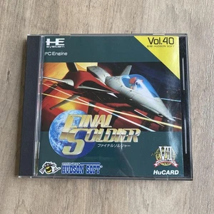 Final Soldier PC Engine HuCard 1991 Japan Import Shoot Em STG Up Used 70 - Picture 1 of 7