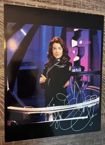 Original Claudia Christian Babylon 5 Star Trek signiert beschriftet 8x10 Foto - Bild 1 von 2