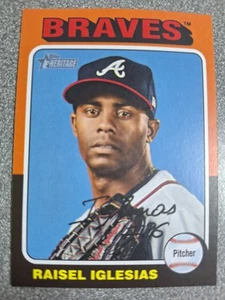 2024 Topps Heritage High Number - Raisel Iglesias #519 P225 - Picture 1 of 2