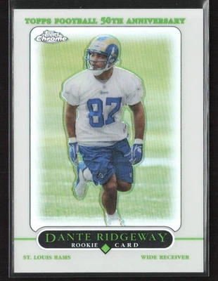 Dante Ridgeway 2005 Topps Chrome #210 Refractors - Image 1 of 2