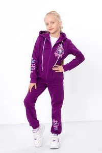 Girls’ Sport Set – Hoodie & Joggers with Print, Demi-season,  Nosi svoe 6018-... - Picture 1 of 10