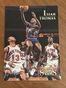 1996 Topps Stars - Isiah Thomas #144 Pistons HOF NM+ - Picture 1 of 2