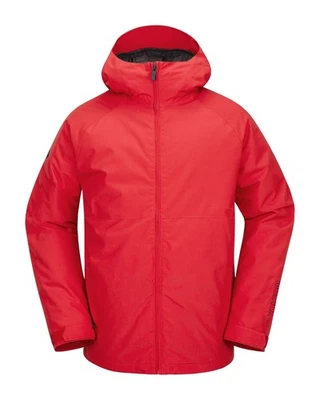 Volcom 2836 Insulated Men's Winter Jacket, Crimson, Small - Image 1 of 4