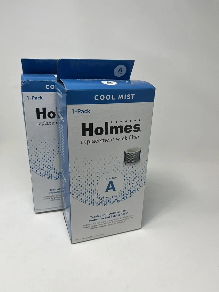 Holmes Type A Humidifier Replacement Wick Filter Cool Mist 2 Pack New - Image 1 of 1