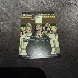 Mayor Tong of Chin Village 0002 - Drannith Magistrate Borderless MTG Avatar NM - Picture 1 of 2