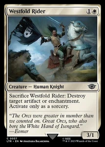 4x Westfold Rider - NM - Tales of Middle-Earth SPARROW MAGIC - Picture 1 of 1