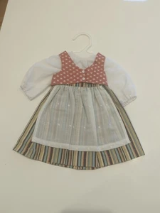 Ropa para muñeca American Girl hecha en casa 18" vestido nórdico AG ropa para muñeca OG M59 - Imagen 1 de 7