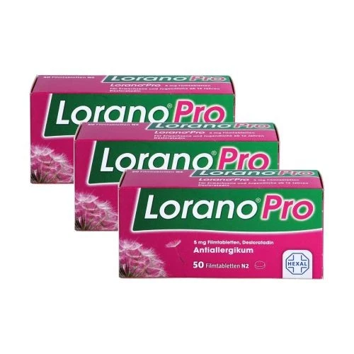HEXAL AG Lorano®pro 5 mg Allergietabletten (3x50st) 3 St