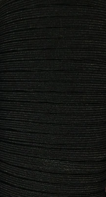 Trenzado Elástico Talla 1/4" para Cinturas Mangas Ropa Interior Falda Foto 1 de 3
