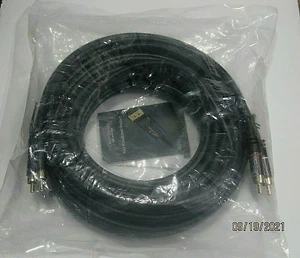 NEW Kabel Direkt RCA Stereo Cable (2x Male 2x Male)  25' - Picture 1 of 3