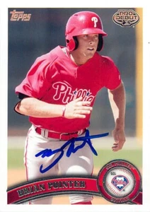 Brian Pointer Signed 2011 Topps Pro Debut #235 Auto Philadelphia Phillies - Picture 1 of 2