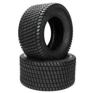 New/23x10.50-12 Lawnmower / Golf Cart Turf Tread 4 ply Tires Black two new warra - Picture 1 of 5