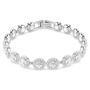 Swarovski Una Angelic bracelet Round cut, White, Rhodium plated 5682279 - Picture 1 of 3