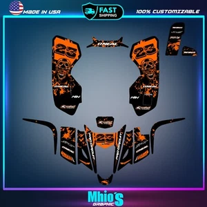 LTZ 400 suzuki wrap graphics stickers kit decals atv quad 2003 - 2008 kfx 400 - Picture 1 of 4