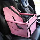 Pet Travel Safety Carry Bag Basket Dog Booster Car Seat Cover Pad Mat Waterproof