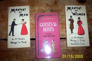 ( 3 ) BÜCHER: MANIEREN FÜR MÄNNER / MANIEREN FÜR FRAUEN / GÄSTE & GASTGEBER - Bild 1 von 1