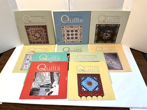 Lot of 10 Journal the International Quilt Association 2001 2002 2003 2004 Spring - Picture 1 of 13