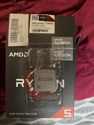 Processore AMD Ryzen 5 5600G E DISSIPATORE ORIGINALE - Immagine 1 di 2