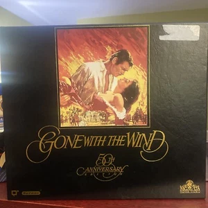 GONE WITH THE WIND LIMITED NUMBERED COMMEMORATIVE 50Th ANNIVERSARY EDITION 2 VHS - Picture 1 of 9
