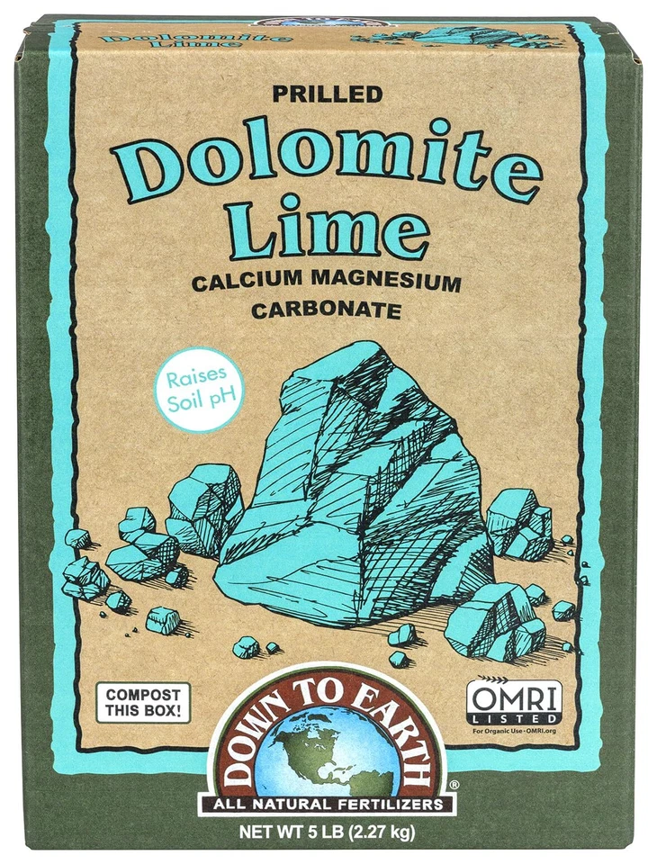 Down to Earth Organic Prilled Dolomite Lime 5lb