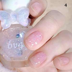 Nagellack Glitzer Schimmer Perlmuttlack Maniküre-Werkzeug Auf Wasserbasis 10 , - Bild 1 von 17