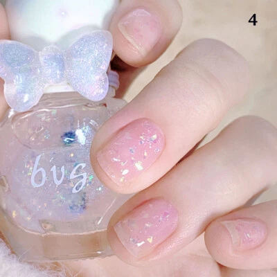 Nagellack Glitzer Schimmer Perlmuttlack Maniküre-Werkzeug Auf Wasserbasis 10 , - Bild 1 von 4