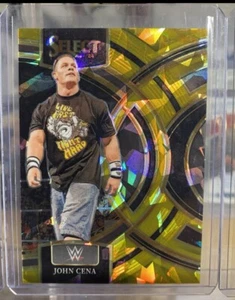 2024 WWE Select John Cena Premier Gold Cracked Ice 3/10 - Picture 1 of 2