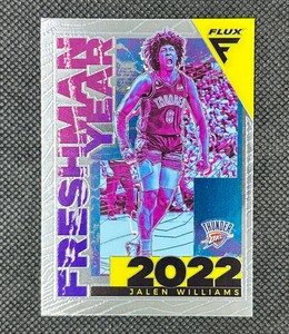 Jalen Williams Freshman Year 2022-23 Panini Flux Basketball No. 13