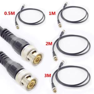Cable adaptador macho a macho 0,5/1/2/3M BNC macho a macho conector de video para cámara de CCTV - Imagen 1 de 8