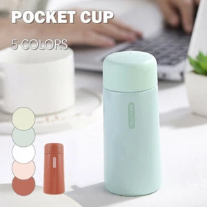 Insulated Coffee Mug Cup Thermal Flask Leak Proof Vacuum Stainless Steel Travel - Picture 1 of 23